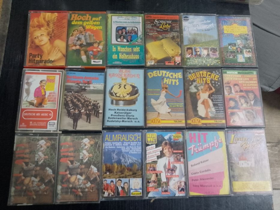 Kasety niemieckie szlagiery
