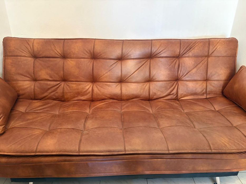 Sofá Cama Castanho