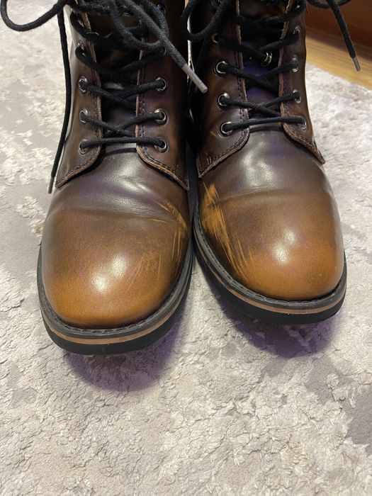 Чоботи чоловічі черевики шкіра