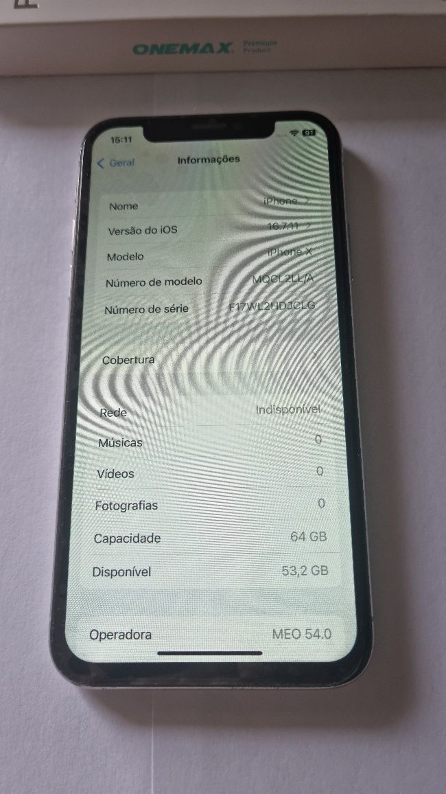 Iphone x 64g face ok