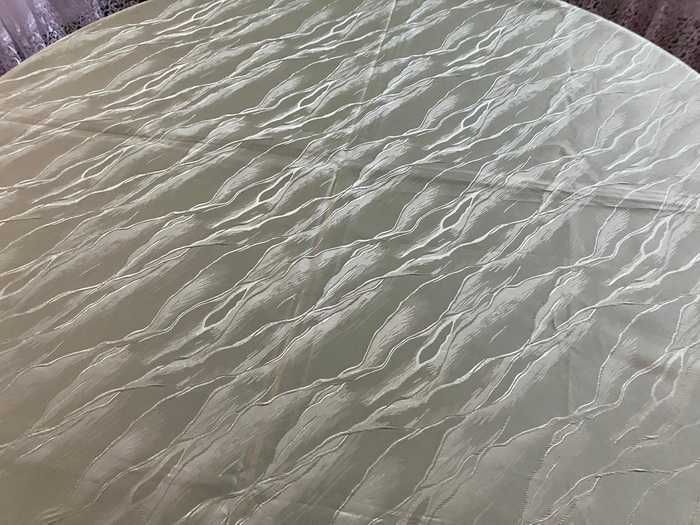Obrus 160x220 cm, jasny seledyn, marmur, plamoodporny
