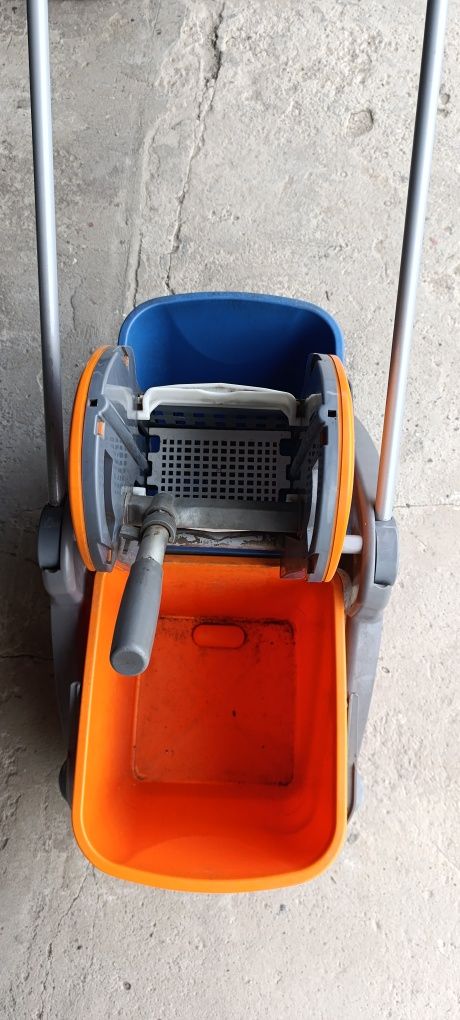 Wiadro mop wózek splast 2x25 litrów wyciskacz Vileda