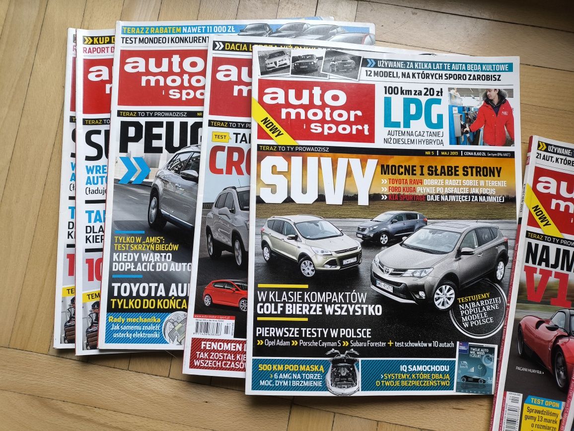 OKAZJA Auto motor i sport 2013 8szt