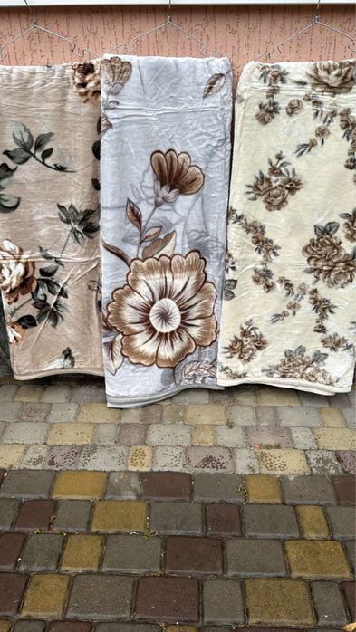 Двостороннє приємне мʼякі кольорові флісові коци покривала Koloco