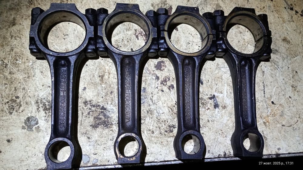 Шатуни ваз 2101  ( 2105 ) комплект