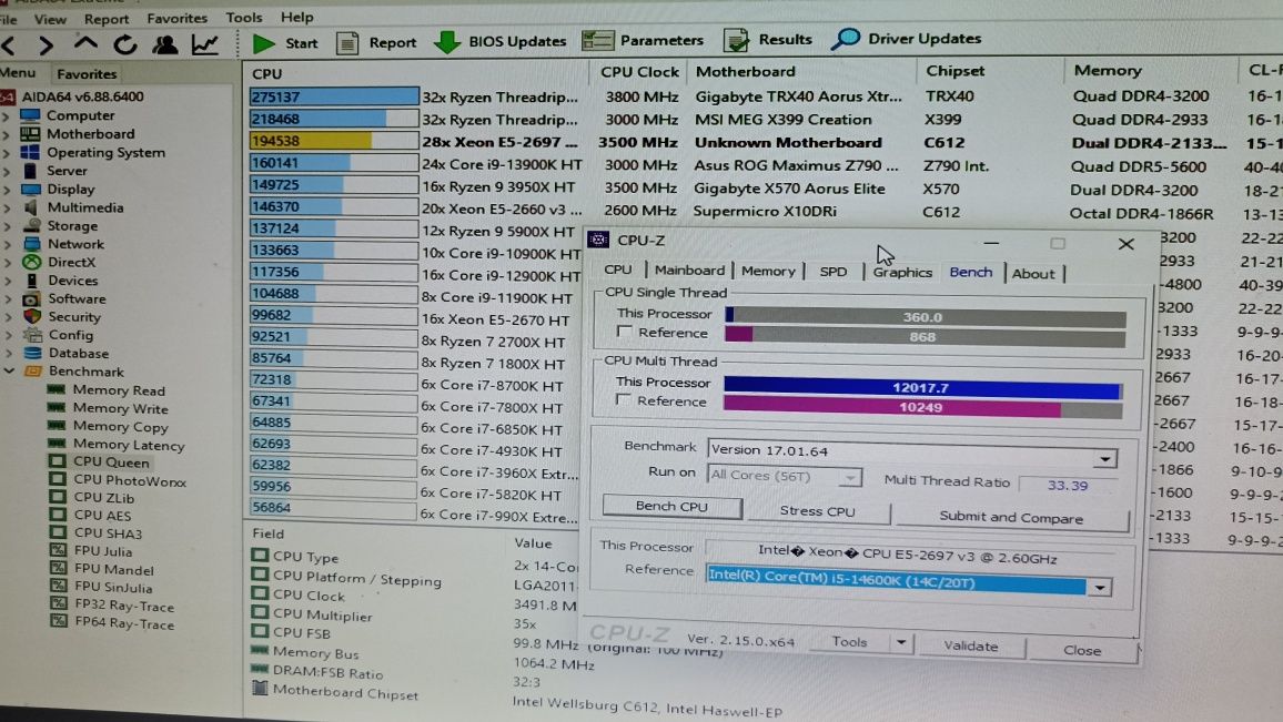 ТОП! Материнская плата X99 Dual CPU V3/V4 DDR4 новая