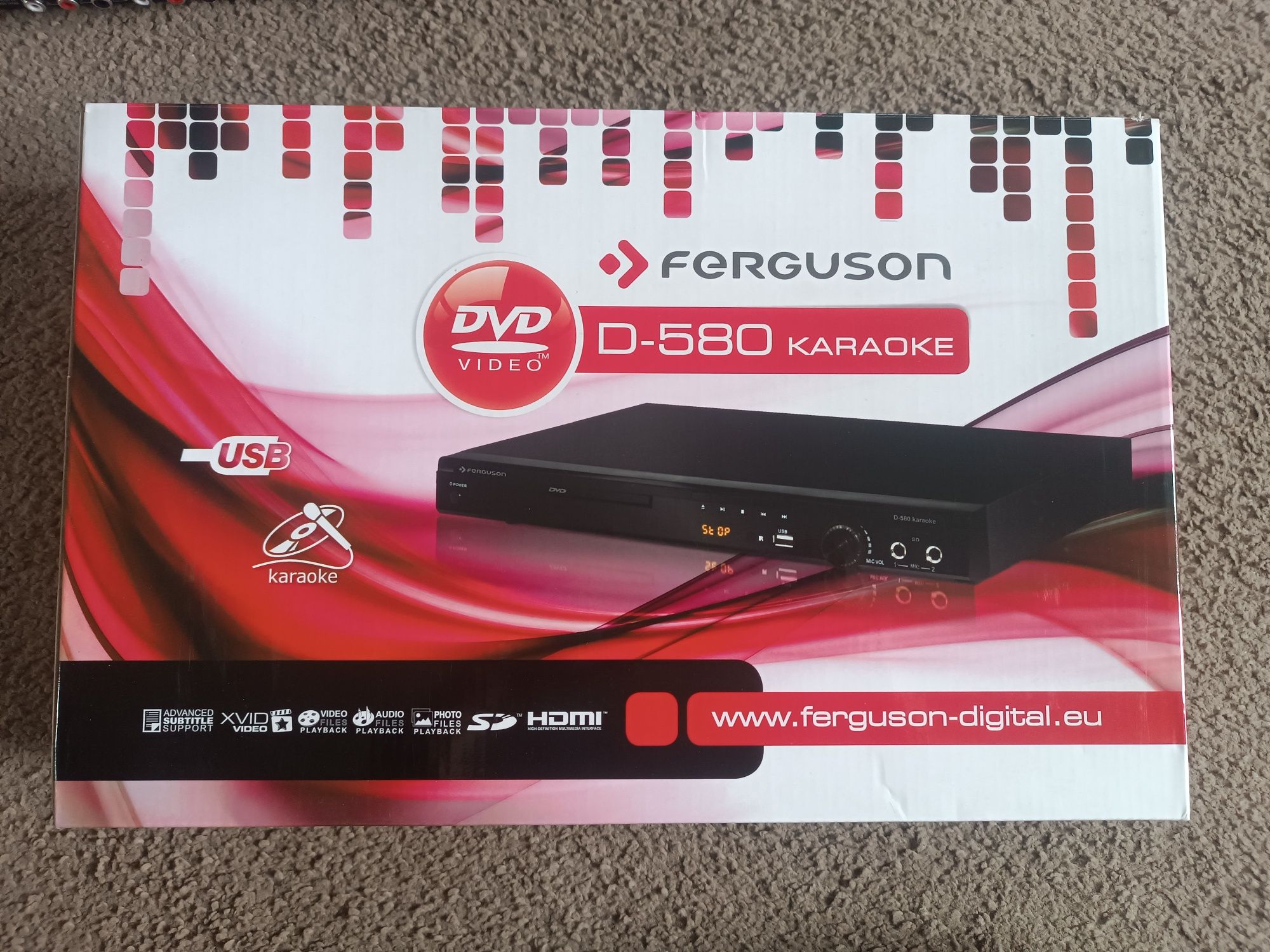 Odtwarzacz DVD Ferguson D-580