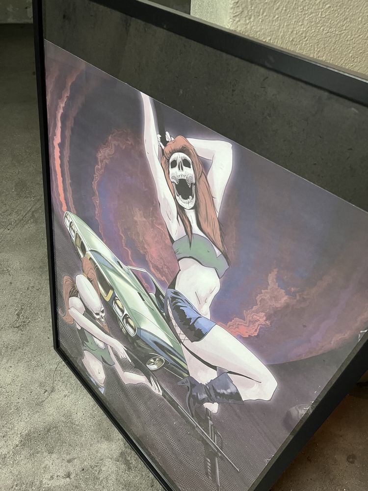 Quadro com ilustracao original