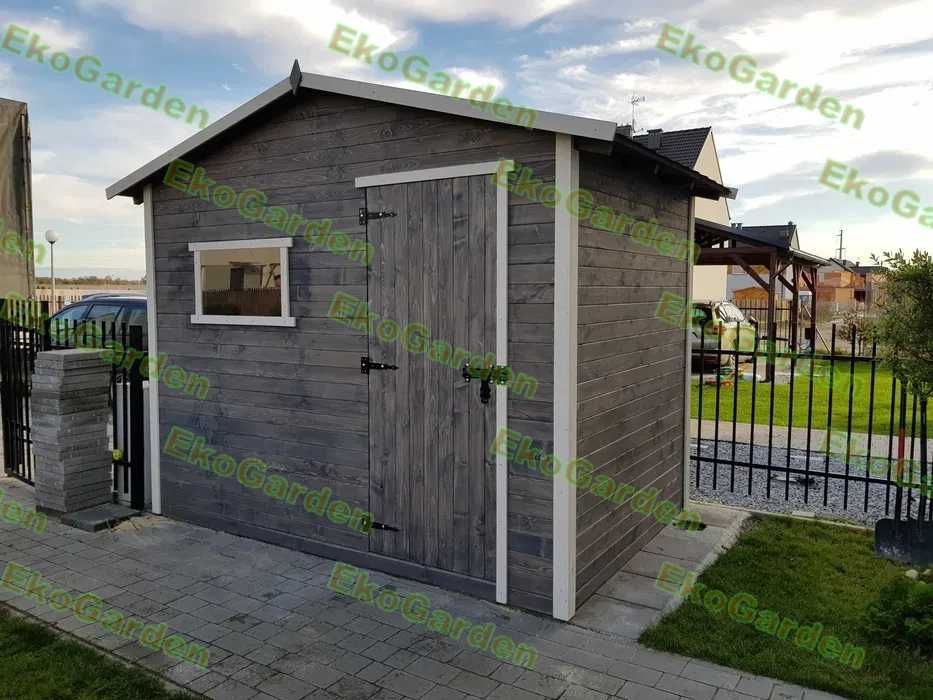 Domek na narzędzia ogrodowy 3m x 2m, drewutnie, place zabaw