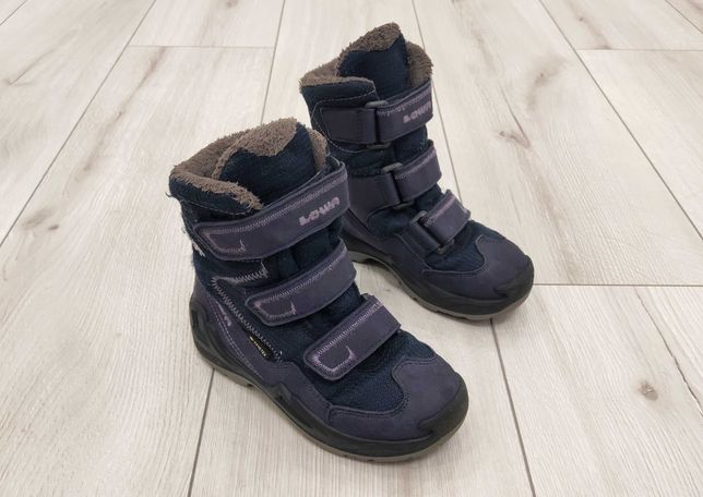 Детские ботинки на липучках lova milo gtx® hi (18 см)