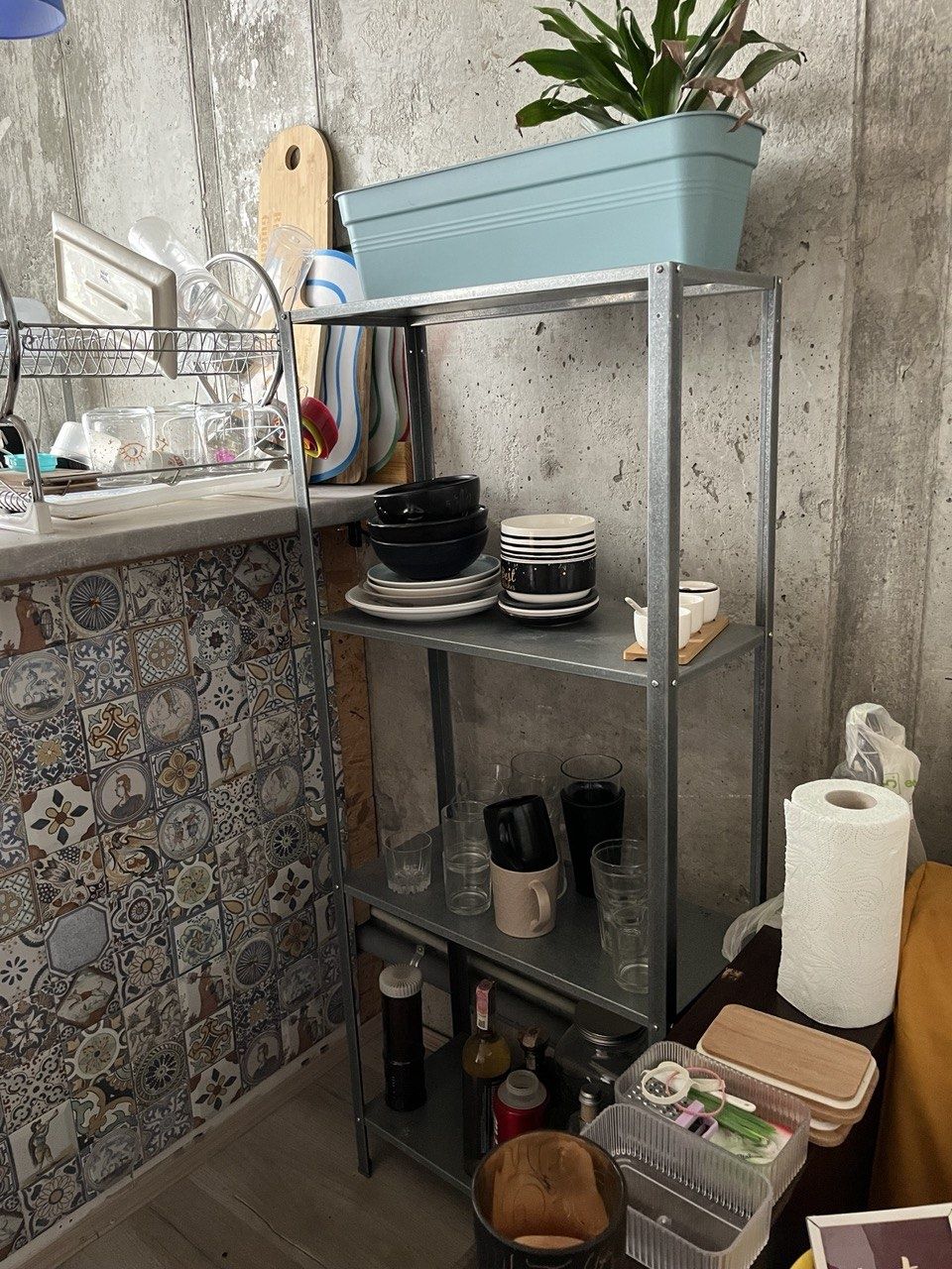 Стелаж металлический IKEA HYLLIS