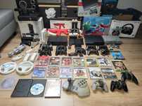 Retro Ps1 Ps2 Ps3 Xbox RGH WII Move Kierownice Logitech Gry Polecam