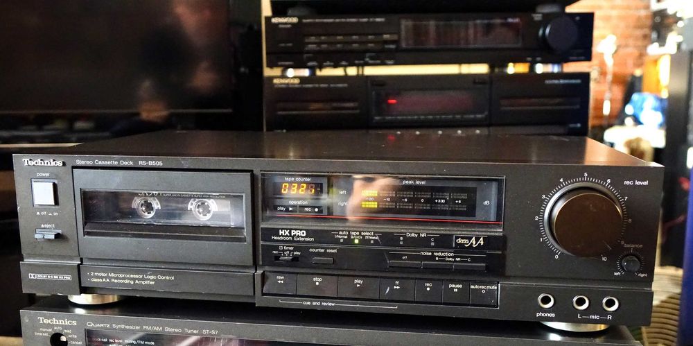 Magnetofon kasetowy TECHNICS RSB 505