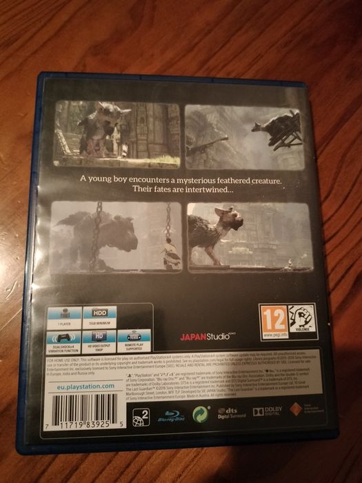 The Last Guardian - Jogo PlayStation 4 (PS4)