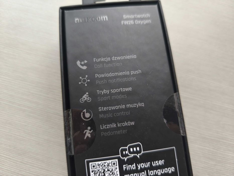 NOWY Smartwatch Maxcom FW26 Oxygen