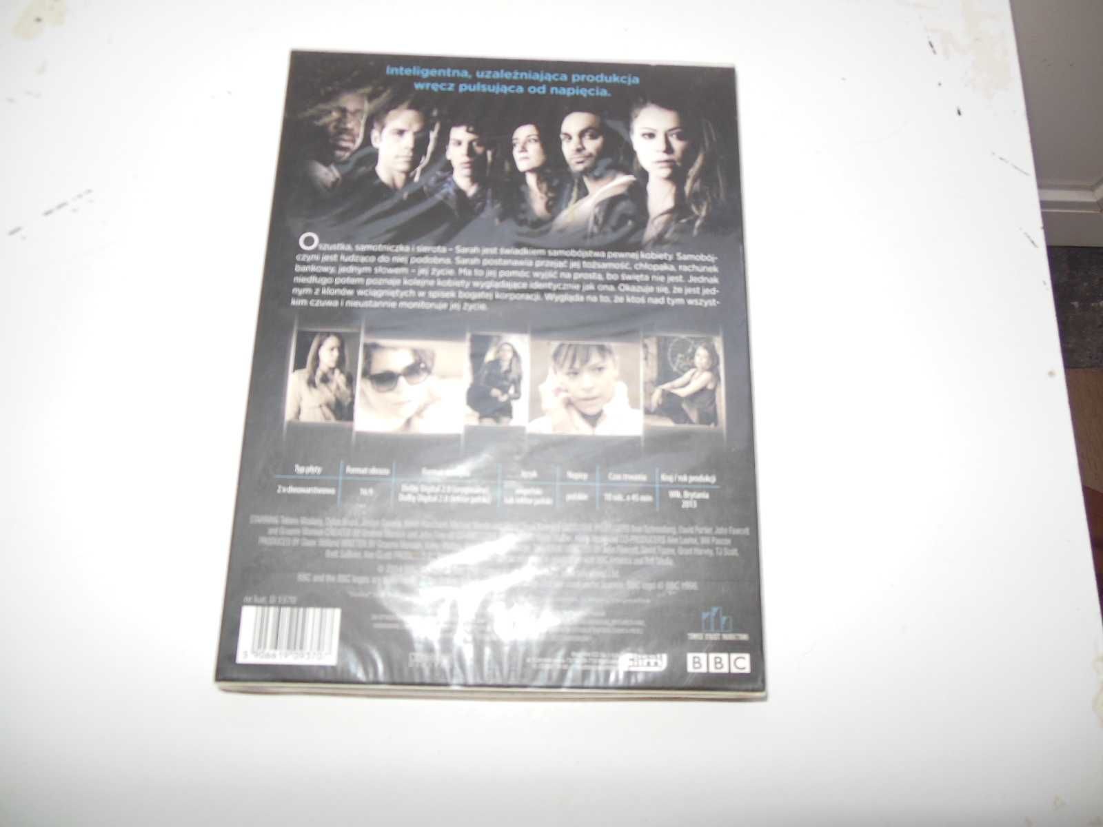 Orphan Black seria 1, 2xdvd