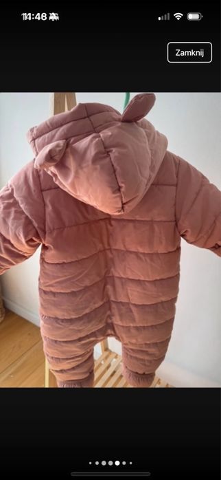 Kombinezon h&m 74 dziewczynka