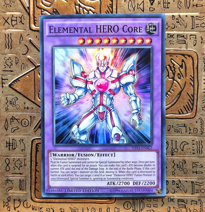 Elemental HERO Core - Edição Limitada Yugioh