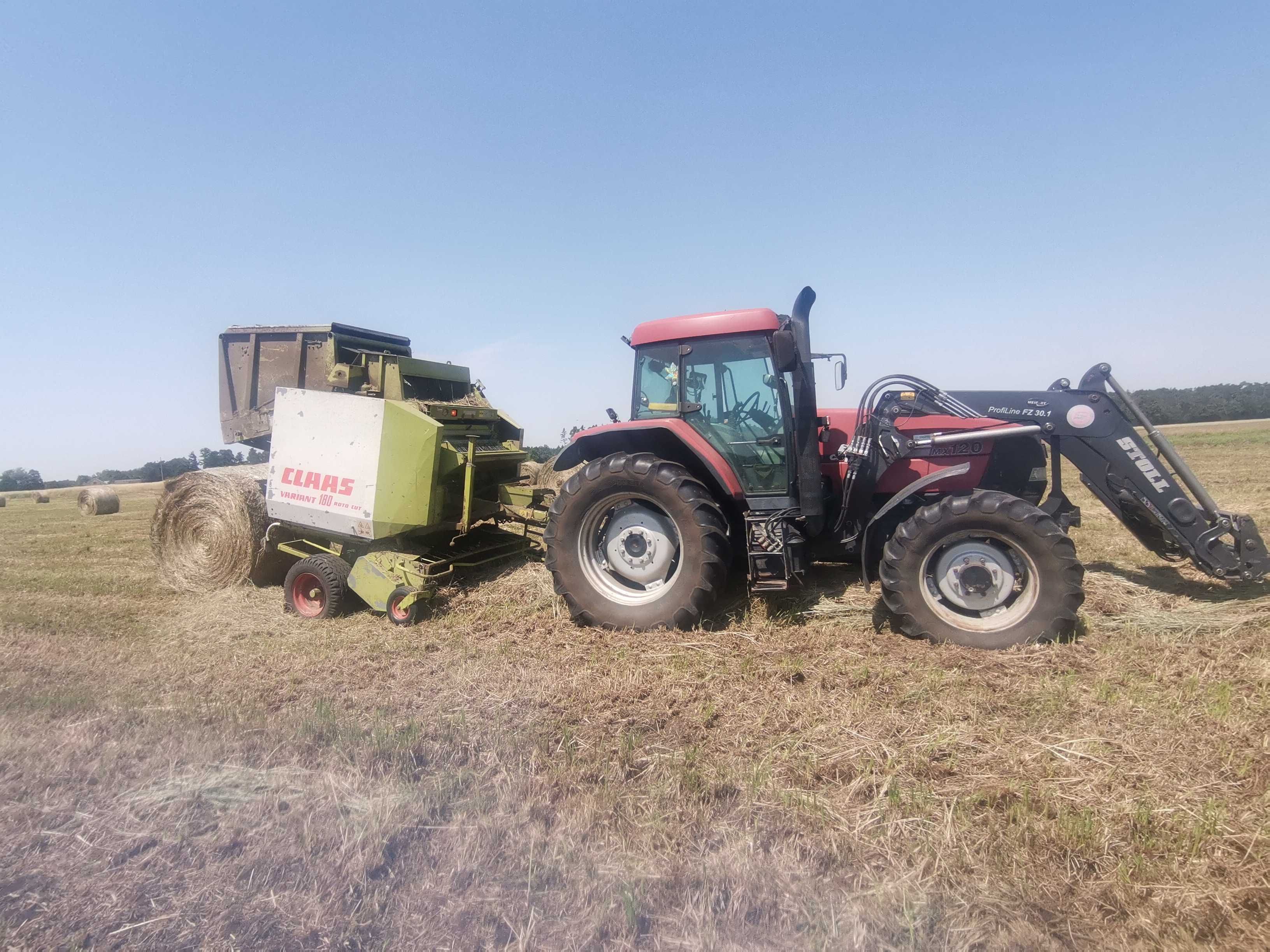 Koszenie zbóż, transport ziarna do magazynu/skupu wg. Potrzeb