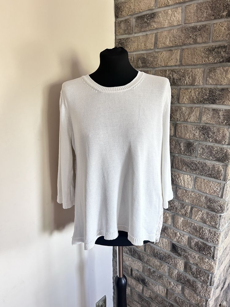 Kremowy sweter Twinset rozmiar M/38