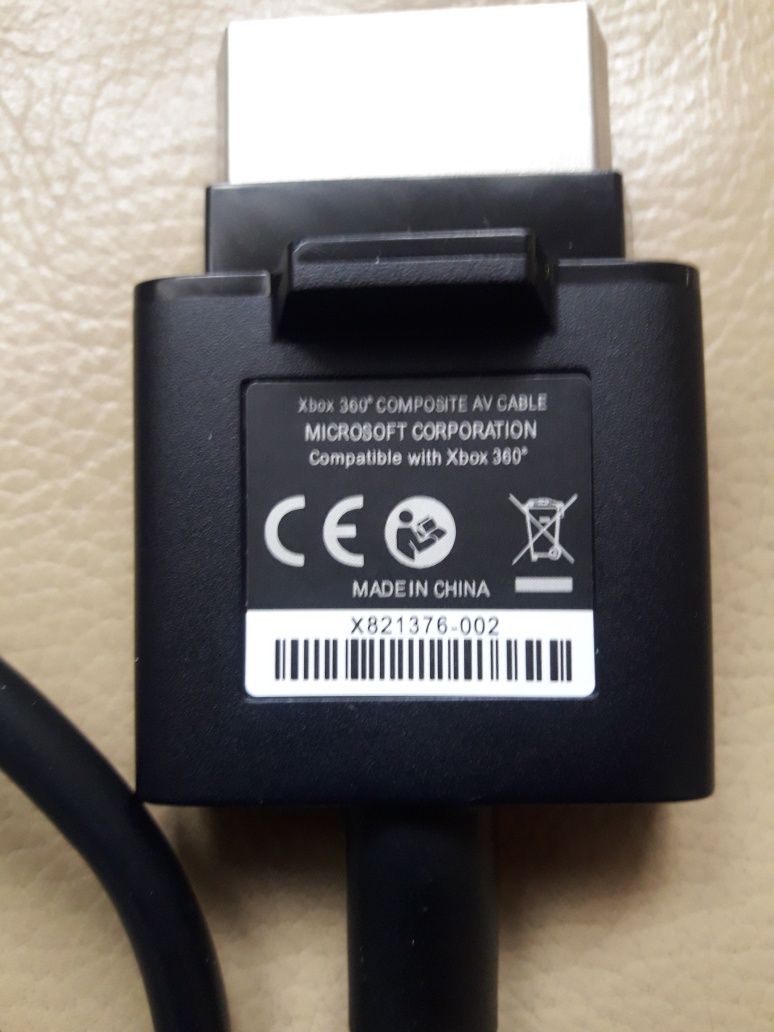 XBOX 360 kanel AV cinch composite oryginalny
