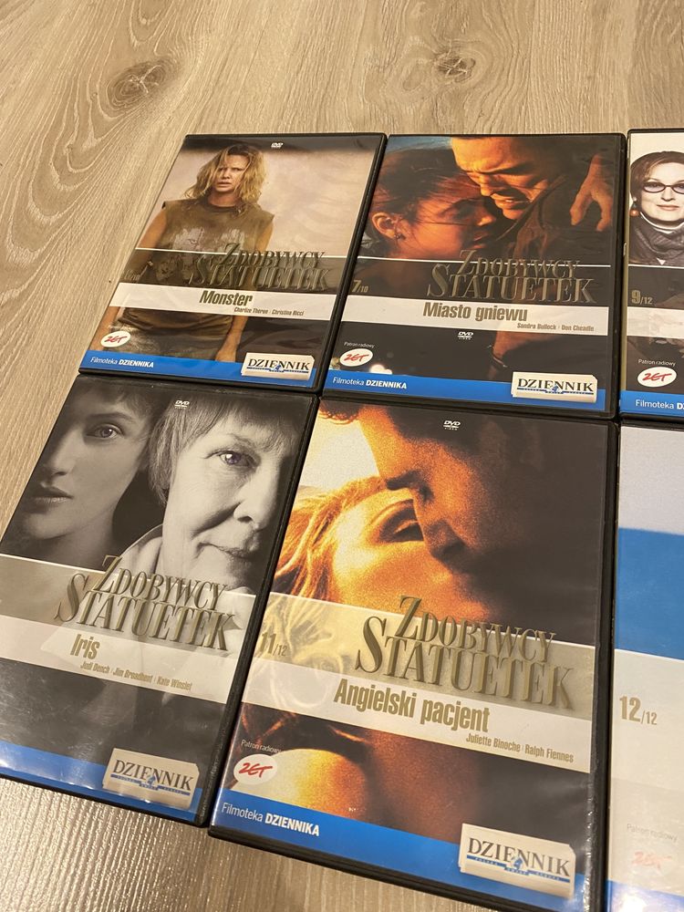 Filmy DVD kolekcja Zdobywcy statuetek - 6 płyt