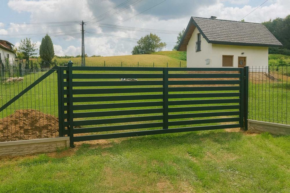 Panel 3D 123 cm fi4- kompletne ogrodzenie 49zł/mb | Transport / Montaż