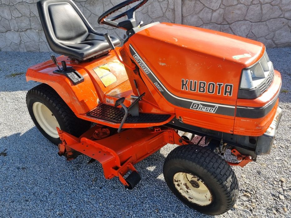 Traktorek Kosiarka Kubota G 1700 Diesel / Trzy cylindry / Hydro