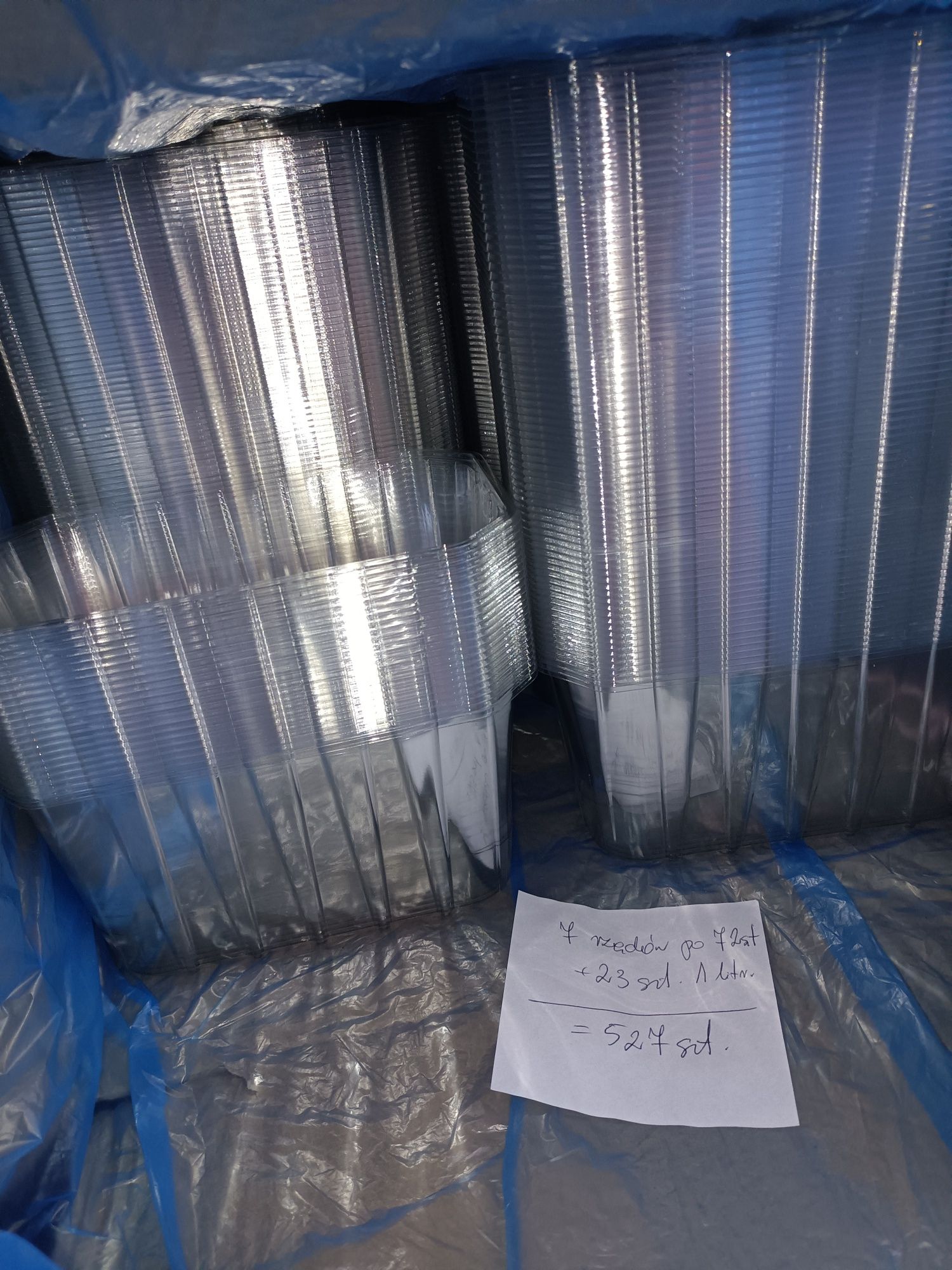220szt pojemność 1kg Opakowania pojemniki na owoce miękkie truskawk