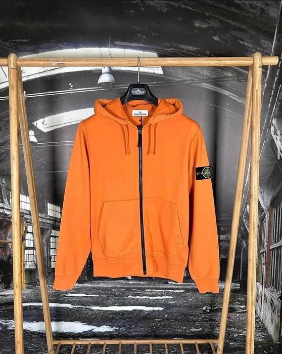 Зіпка Stone Island | Кофта Стон Айленд | Зіп худі Стонік | Зип худи