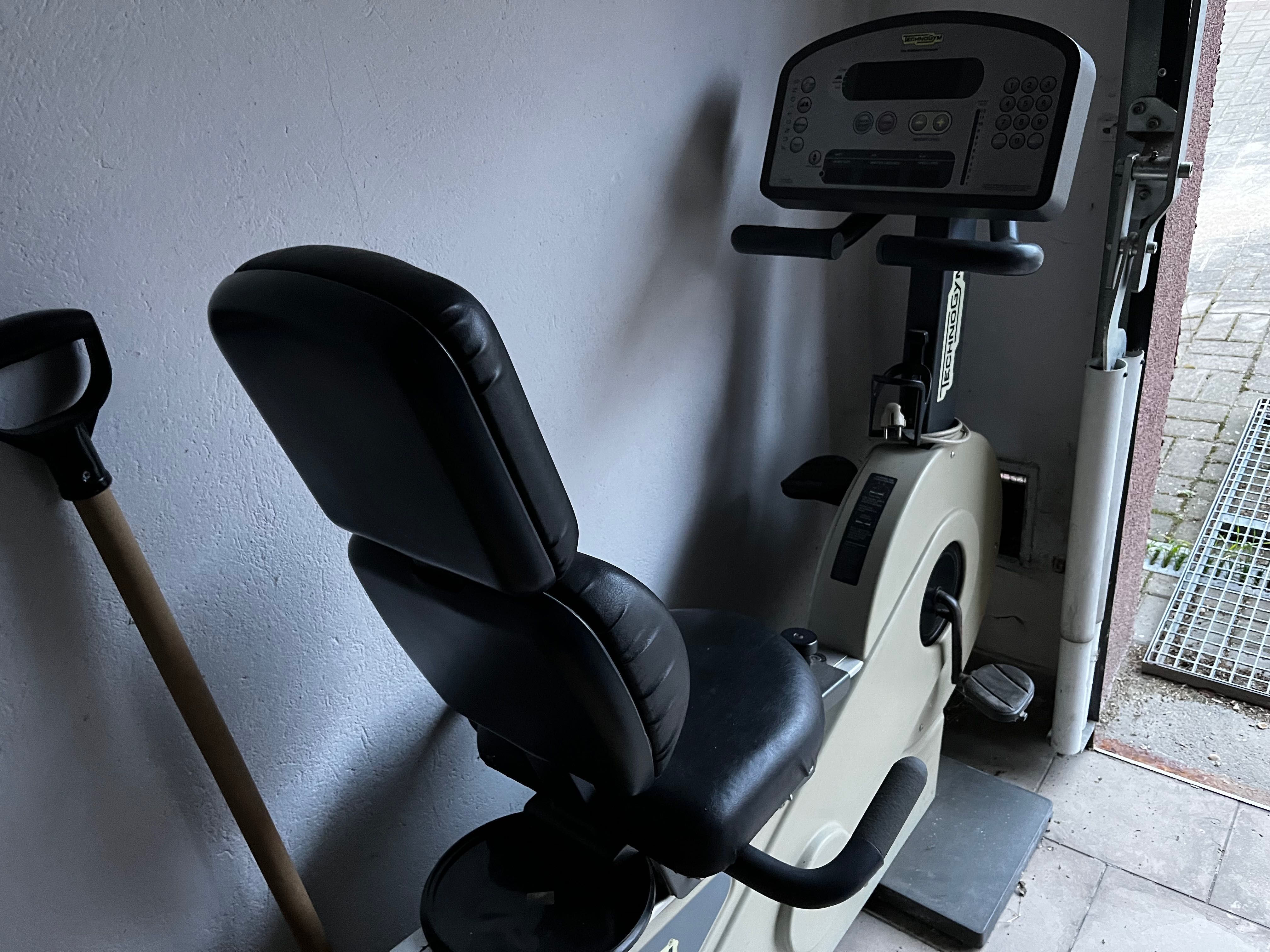 Rower treningowy stacjonarny TechoGym Recline xt