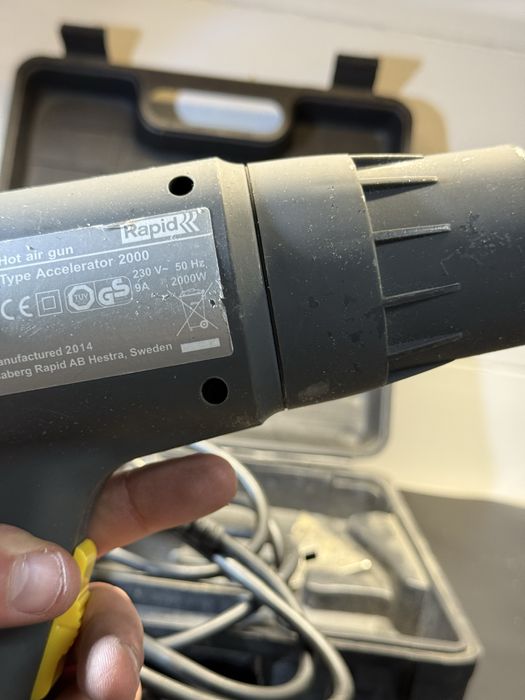Будівельний фен термо фен Rapid  accelerator 2000w професійний