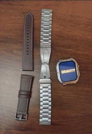 Smartwatch GRAVITY GT6 - Srebny + Pasek iBransoleta.