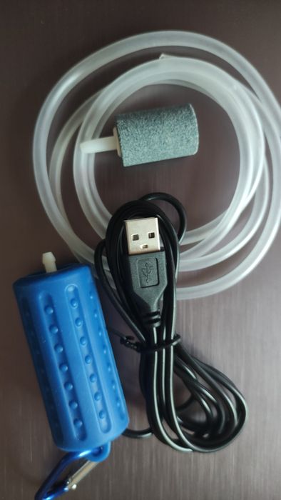 Компрессор для аквариума с питанием от USB