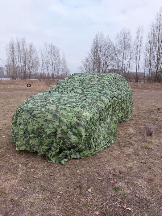 Маскувальна сіка суха трава 6х8м "койот мультикам"