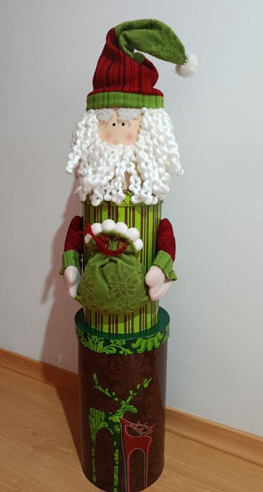 Pai natal em caixas