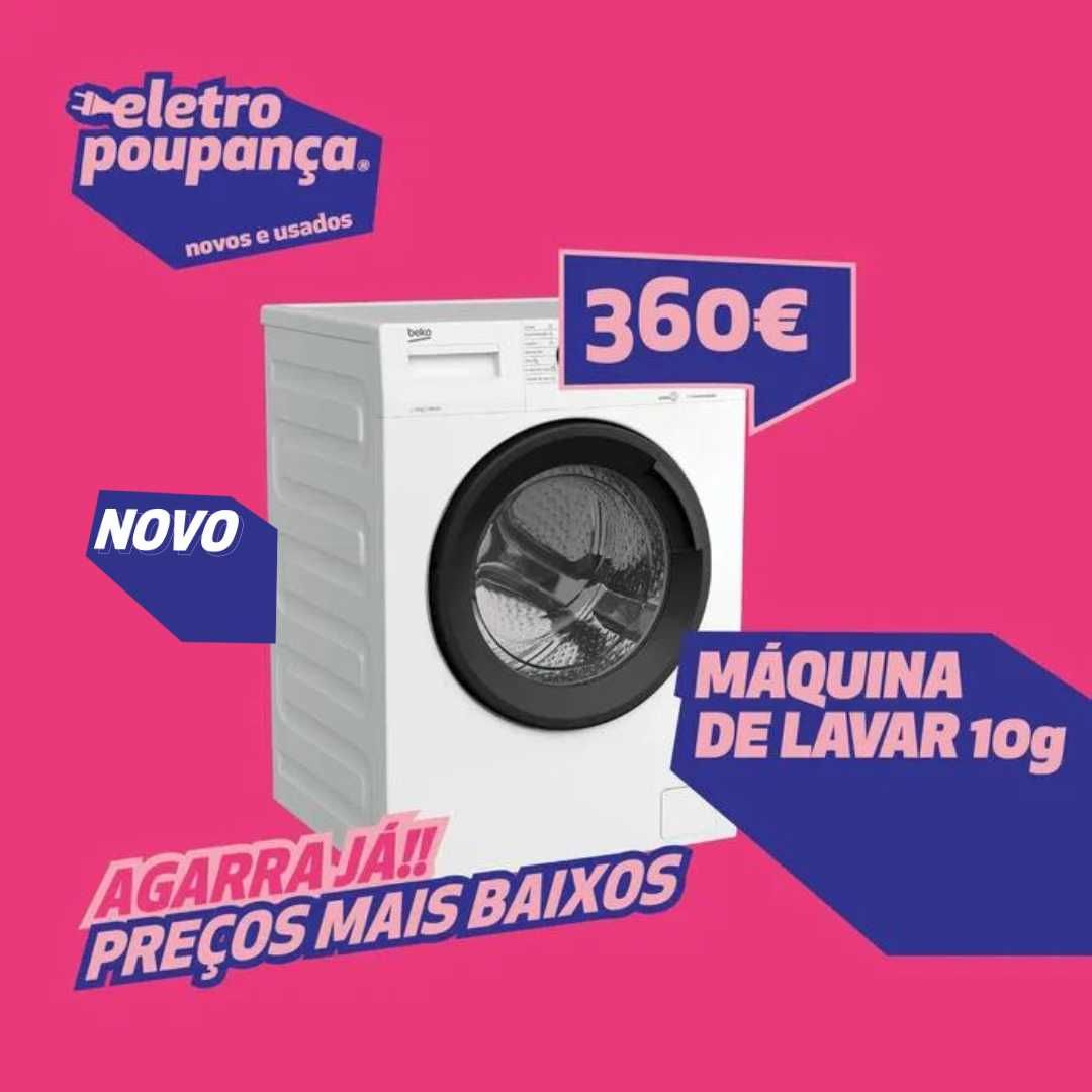 Máquina de Lavar 10kg Beko WTA10712XSWR