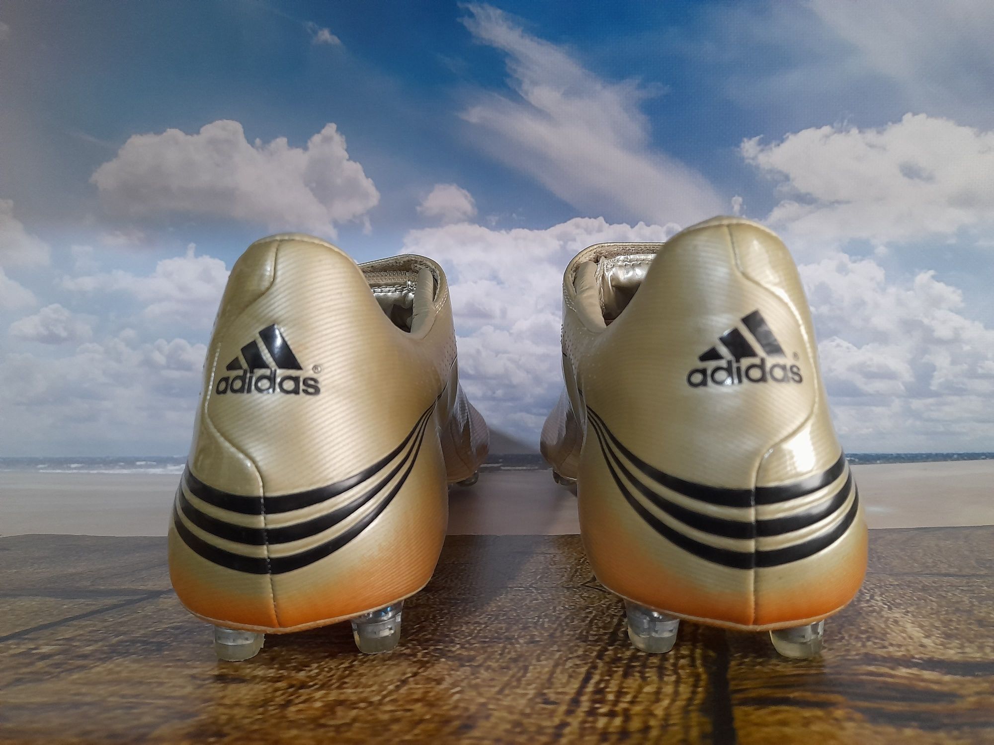 Adidas +F50 Tunit Gold оригінал 29 см. футбольні бутси копи