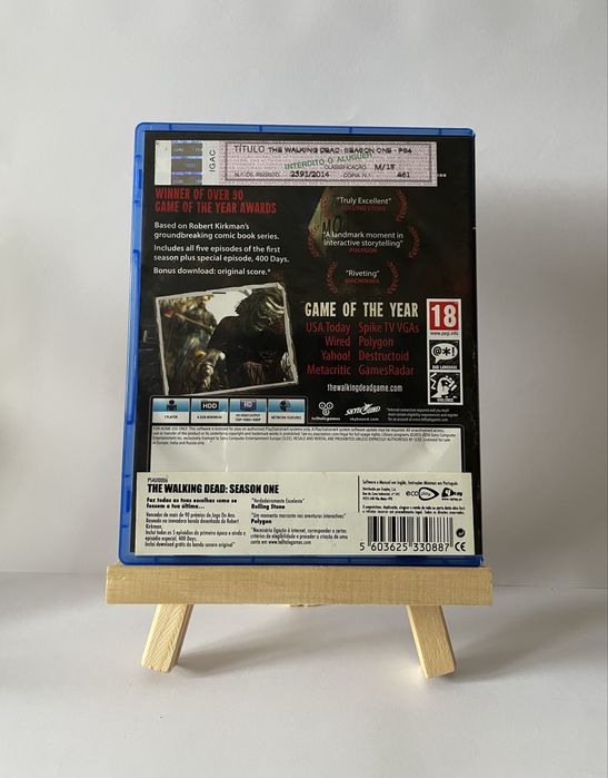 The Walking Dead Complete First Season PS4 | CIB | PAL | Completo