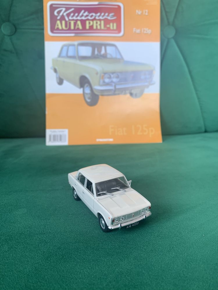 Polski Fiat 125P Kultowe Auta PRL-u nr 12 skala 1:43 DeAgostini