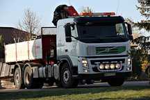 Volvo FM 380  Sprzedam pilnie Volvo Fm 380 Wywrotka+HDS+Widły do palet
