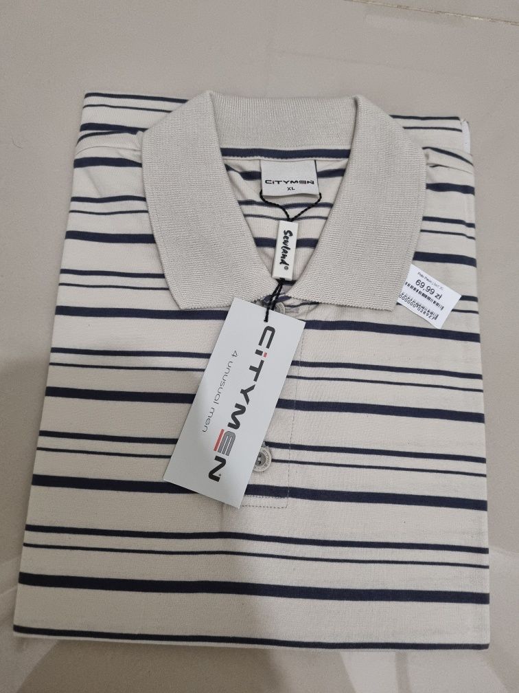 Koszulka męska Polo Citymen r XXL Maxi 100% bawełna.