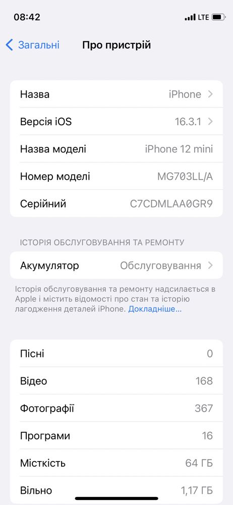 iphon 12 mini айфон 12 міні