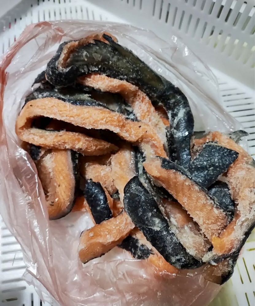 Спинки лосося шоковая заморозка