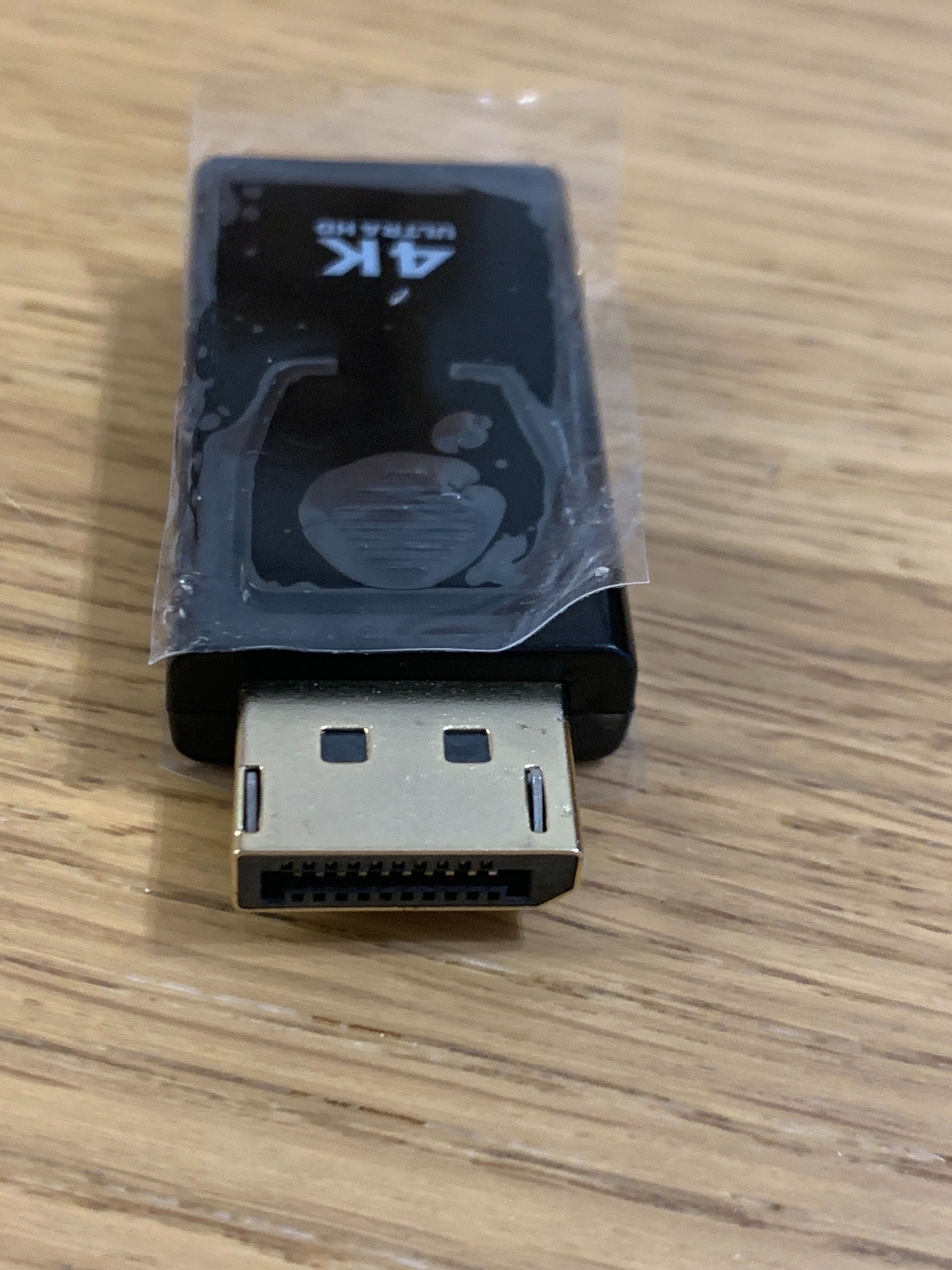 Adaptador de sinal display pc para hdmi até 4 k