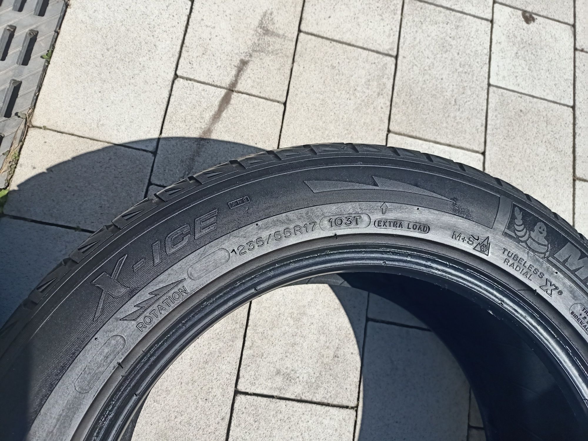 Зимняя резина Michelin X-Ice 235/55 r17, комплект