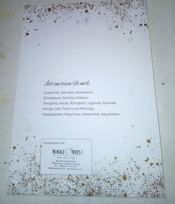 НЕМЕЦКИЕ туристические журналы  путешествия по АФРИКЕ