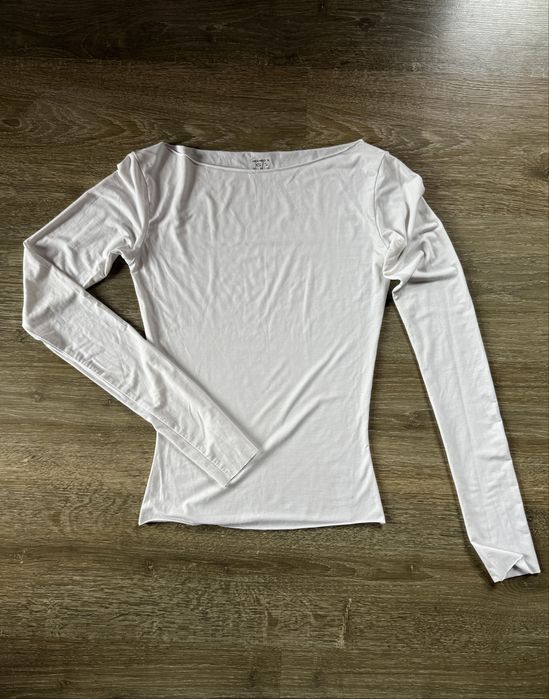 Лонгслів з легкою прозорістю Tina milk Hey Becca