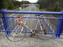 Bicicleta clássica de estrada/corrida dos anos 70