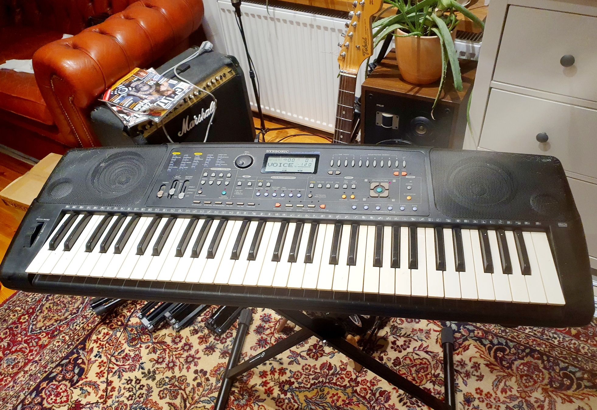 Keyboard Synsonic, Dynamiczna klawiatura